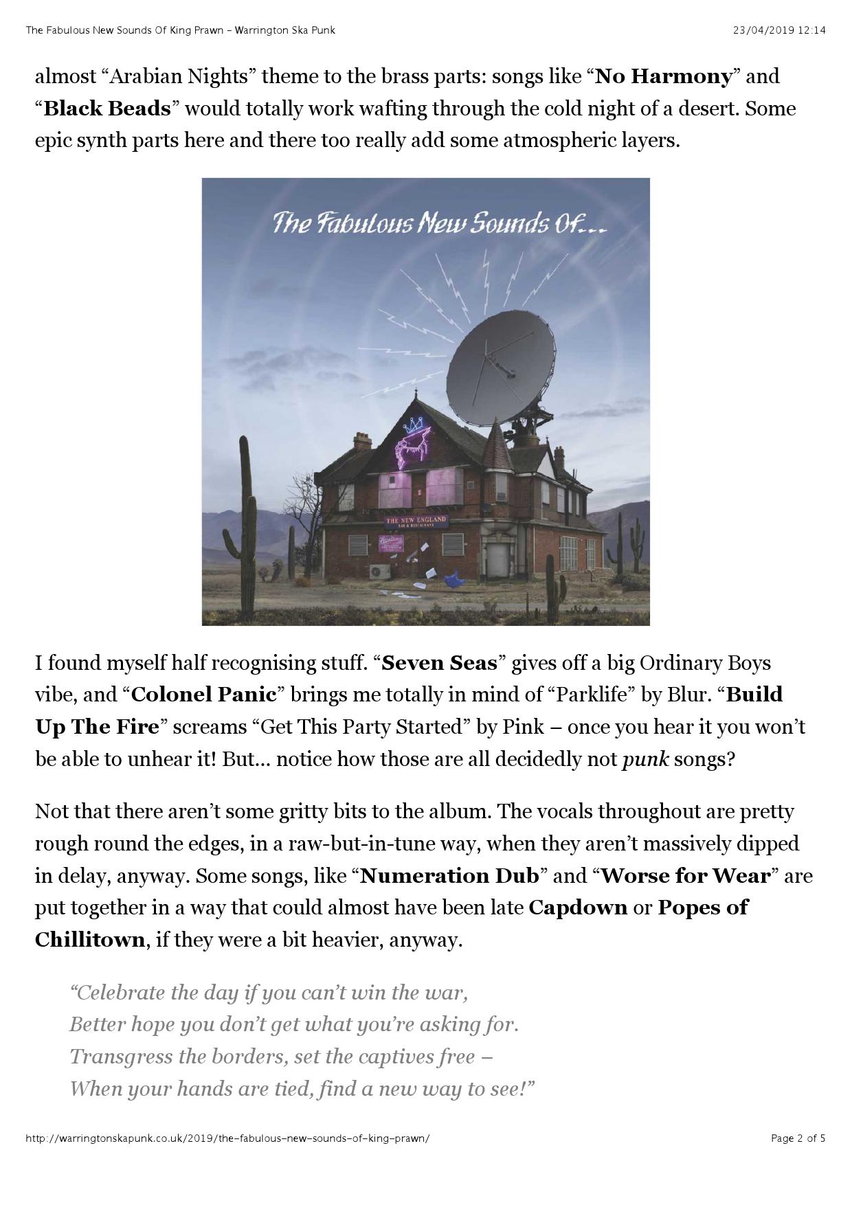 The Fabulous New Sounds Of King Prawn – Warrington Ska Punk (reader view)_000002